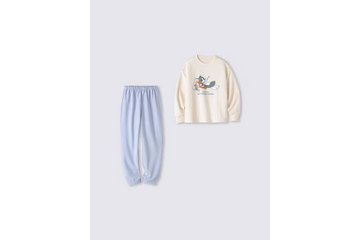 「トムとジェリー」すやすや眠るトム＆ジェリー＆タフィーがかわいすぎる…♪ GUよりキッズ用ルームウェア3種が新登場！ 画像