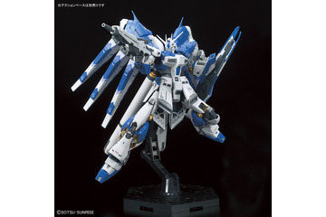 「RG 1/144 Hi-νガンダム」が抽選販売受付中！「アドヴァンスドMSジョイント」でフィン・ファンネル射撃時の形態を再現 画像