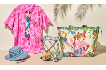 「ズートピア」ジュディ・ニック・ゲイリーと夏を満喫♪ トロピカルなアパレルやレジャーグッズが新登場！ 画像