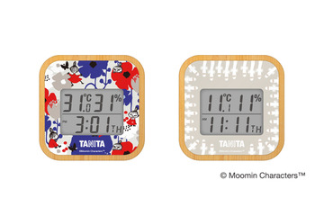 ムーミンと毎日健康管理♪ スナフキンが描かれた歩数計も！ タニタコラボの体重計や歩数計、温湿度計など全4アイテム登場 画像