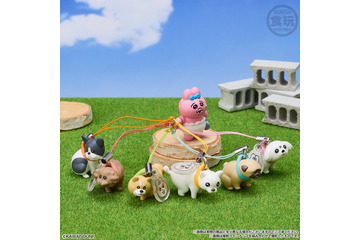 「おぱんちゅうさぎ」と踏ん張りポーズのワンコたちにキュン…☆マスコットキーチェーンが26年8月17日に発売！ 画像