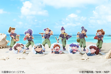 「忍たま乱太郎」土井先生＆利吉に六年生も♪ 夏らしい描き下ろしで登場の「ローソン」コラボ開催【8月25日～】 画像
