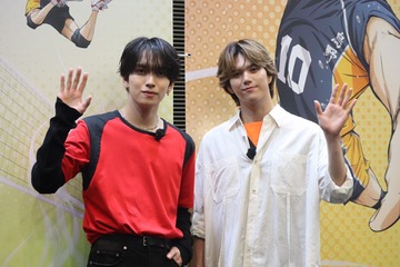 「ハイキュー!!」大ファンのMAZZEL・EIKIが大興奮…RANが最高到達点で“最強”牛若に挑むも敗北「選手たちのすごさを実感しました」 画像