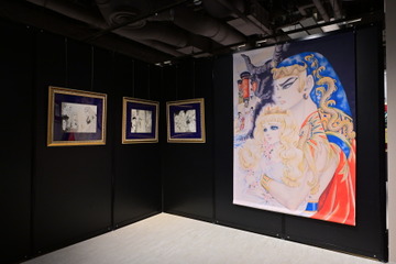 「王家の紋章」ロマン溢れる美麗原画が計90点展示！55万円の直筆サイン入り金箔アートも!! 原画展レポ【9月13日まで】 画像