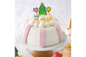 ちいかわ、スンスンのクリスマスケーキが可愛い！ セブン‐イレブンで予約スタート♪ ぷっくりシールやアクリルピック付き 画像