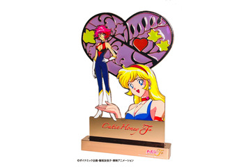 平成レトロな可愛さにハートはチュクチュク☆「キューティーハニーF」“アクスタ以上、フィギュア未満”のミニオブジェが登場 画像