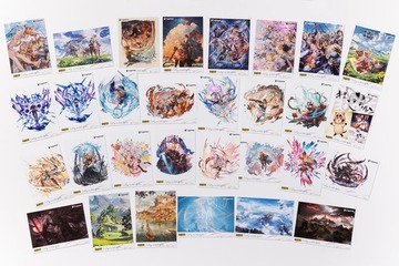『グラブル』新章イラストや十二神将、周年キービジュアルも！ エンタメプリントでブロマイドが発売ーコンビニのマルチコピー機で買える 画像
