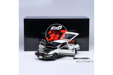 「頭文字D」AE86の実車と1/18スケールモデルが栃木・宇都宮に集結！本物と見比べよう