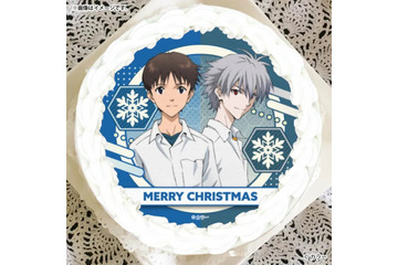 「エヴァ」“今度こそ君を幸せにするよ” クリスマスは渚カヲルと2人きり!? レイやアスカたちの缶バッジ付きクリスマスケーキ、襲来！ 画像
