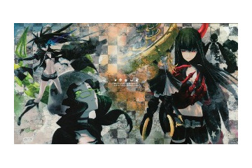 アニメ「ブラック★ロックシューター」huke描き下ろし　BD・DVD用イラスト公開 画像