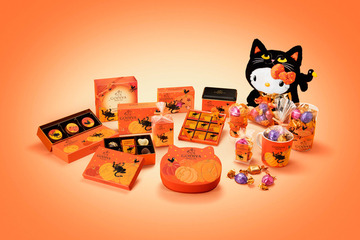 ハローキティが黒猫に？ ゴディバのハロウィン限定コレクション発売 画像