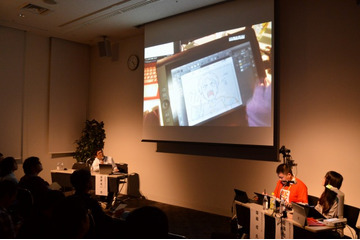 「進撃！巨人中学校」をライブドローイング デジタル作画の導入事例を紹介【あにつく2016】 画像