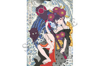 「FGO」フォーリナー/葛飾北斎が“木版画”で登場！ 江戸の技術で「美人画」を表現 画像