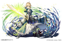 「Fate/stay night [HF]」セイバー、アーチャーたちが“パズルRPG”の世界に召喚!? 「パズドラ」と初コラボ 画像