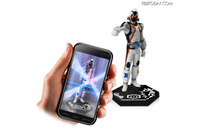 バンダイ、AR技術を活用したガシャポン発売　フィギュア撮影でボイス音やエフェクト表示 画像