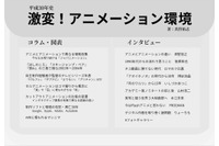 平成の“アニメーション環境”振り返る書籍発売　博史池畠やいしづかあつこへのインタビューも収録 画像