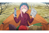 「ゆるキャン△ SEASON２」なでしこ、ソロキャンで実験？ 小さいお客さんも…第8話先行カット 画像
