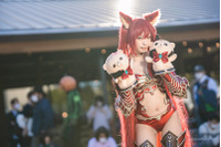 【コスプレ】「原神」「グラブル」「終わりのセラフ！」―「池ハロ」キヤノンブースに集結した人気美女レイヤーが眩しい 画像