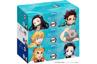 「鬼滅の刃」デザインの限定ティシュー＆ウェットティシュー登場！ “紙”を連れて進め―― 画像