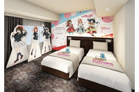 「ラブライブ！ニジガク」ユニット別ホテルルームが新たに登場！ 「有明ガーデン」コラボ第2弾、12月から開催 画像
