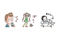 漫画家・矢沢あい、120点描き下ろし！「天ない」「ご近所物語」「NANA」LINEスタンプ登場「使い倒してもらえたら本望です」 画像