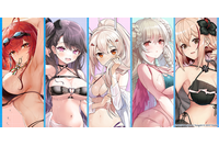 「アズールレーン」 “水着と濡髪”で大胆露出！グッズフェア、ゲーマーズで夏開催決定 画像