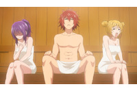 夏アニメ「てんぷる」パンツの色を訊ねる嬉々！ その質問に明光の煩悩は募るばかりで…第7話先行カット 画像