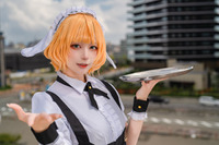 【コスプレ】ご注文はシャロですか？透明感溢れる絶対可憐美少女に一目惚れ！人気レイヤー・月海つくね【写真9枚】 画像