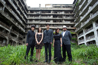 舞台は軍艦島　「進撃の巨人」完成報告会見で三浦春馬、水原希子ら再上陸 画像