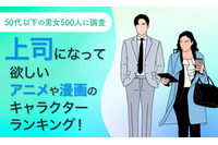 「いい事は全力で褒める」「テキパキと課題解決指示」“上司になってほしいキャラ”は？ 「課長島耕作」島耕作や「クレしん」野原ひろしに支持 画像