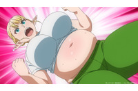 夏アニメ「エルフさんは痩せられない。」太った理由はフライドポテト!? ぽっちゃりエルフのダイエットコメディ開幕！ 第1話先行カット 画像