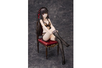 麗しいランジェリー姿にひれ伏す…！「デアラ」時崎狂三と白の女王がガータータイツをたくし上げる姿で立体化 画像