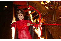 小林幸子が「ハンガー・ゲーム」のヒロインに　炎に包まれた“ラスボス”イベント開催 画像