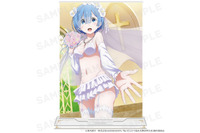 「リゼロ」レム＆エミリアのウェディングドレス姿など新グッズ続々登場♪ アクスタ、タペストリー、Tシャツなど 画像