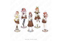 「五等分の花嫁＊」五つ子がチョコレートテーマの衣装姿でグッズ化♪チョコウィッチ缶やアクスタやなど 画像