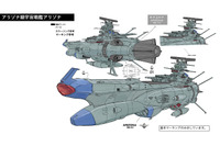 戦艦・アリゾナはヤマトより大きい？小さい？ 艦首の錨マークのこだわりも！「ヤマトよ永遠に REBEL3199」メカデザイントークショーで制作秘話明かされる【レポ】 画像