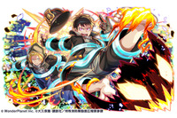 「炎炎ノ消防隊」シンラ＆アーサー、紅丸たちがやってくる！ゲーム「クラッシュフィーバー」コラボ開催 画像