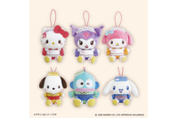 「サンリオ」キティやマイメロ、クロミたちが“和菓子ティータイム”♪ 「GiGO」コラボ開催 画像