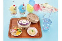 「ドラえもん F’sキッチン」期間限定の“夏祭り”フェア開催♪ 「チンプイ」冷やし中華セットやかき氷パフェが登場 画像