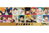 「ハイキュー!!」日向翔陽、孤爪研磨、赤葦京治たちが躍動！トス、アタック…一瞬を見逃すな!! 10周年記念ビジュアルの新グッズ登場 画像