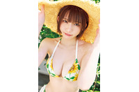 コスプレイヤー・えなこの“ひまわり水着”が眩しい♪「ヤングアニマルWeb」グラビアに登場 画像