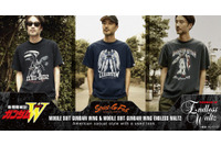 「新機動戦記ガンダムW」を古着的な雰囲気のTシャツで！ ウイングガンダムゼロなどMS柄3種が登場 画像