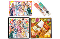 「学マス」花海咲季、月村手毬、藤田ことねらの振り袖が可愛すぎ♪ アイドル候補生たちと新年を迎えよう！初コラボのおせち登場 画像