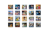 「名探偵コナン」新一＆蘭たちがクリスマスイルミネーションでキラキラ♪ SPイラストの缶バッジ＆トランプ登場　「コナンランド」新グッズ 画像