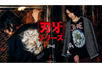 「刃牙」刃牙＆勇次郎の力強さを纏え!!! “炭酸抜きコーラ”Tシャツもおしゃれ♪ 「glamb」コラボアパレル登場 画像