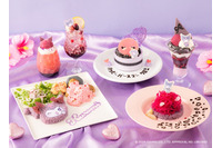 「サンリオ」クロミがギャルに!?  Y2Kをイメージしたイマドキファッション、ムラサキ×ピンクがカワイイ♪テーマカフェ開催 画像