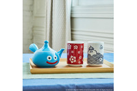 『ドラクエ』和風な「スライム湯のみ」が可愛い！青海波と花小紋、2つの柄を風流にデザイン 画像