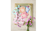 「サンリオ」シナモン＆キティが大人かわいい“ローラ アシュレイ”とコラボ♪ ハンカチシリーズ新作登場 画像