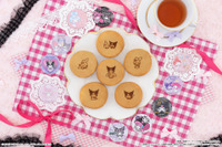 マイメロ＆クロミ…キュートすぎてどっち食べるか迷っちゃう♪ ランダムのホロシール付き“まんまる焼き”登場 画像