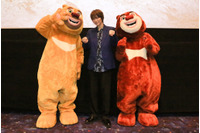 世界興収約200億円のアニメ映画「くまじろう！ちきゅうをすくえ！ ～熊出没～」日本語吹替担当・七海ひろきが登壇！完成披露試写会レポ 画像
